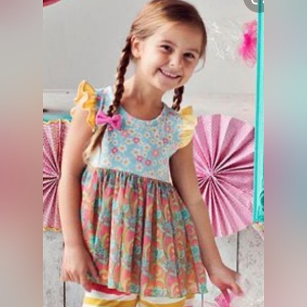 Matilda Jane Homecoming Sara Flutter Top Size 6 It's A Wonderful Parade Whimsica